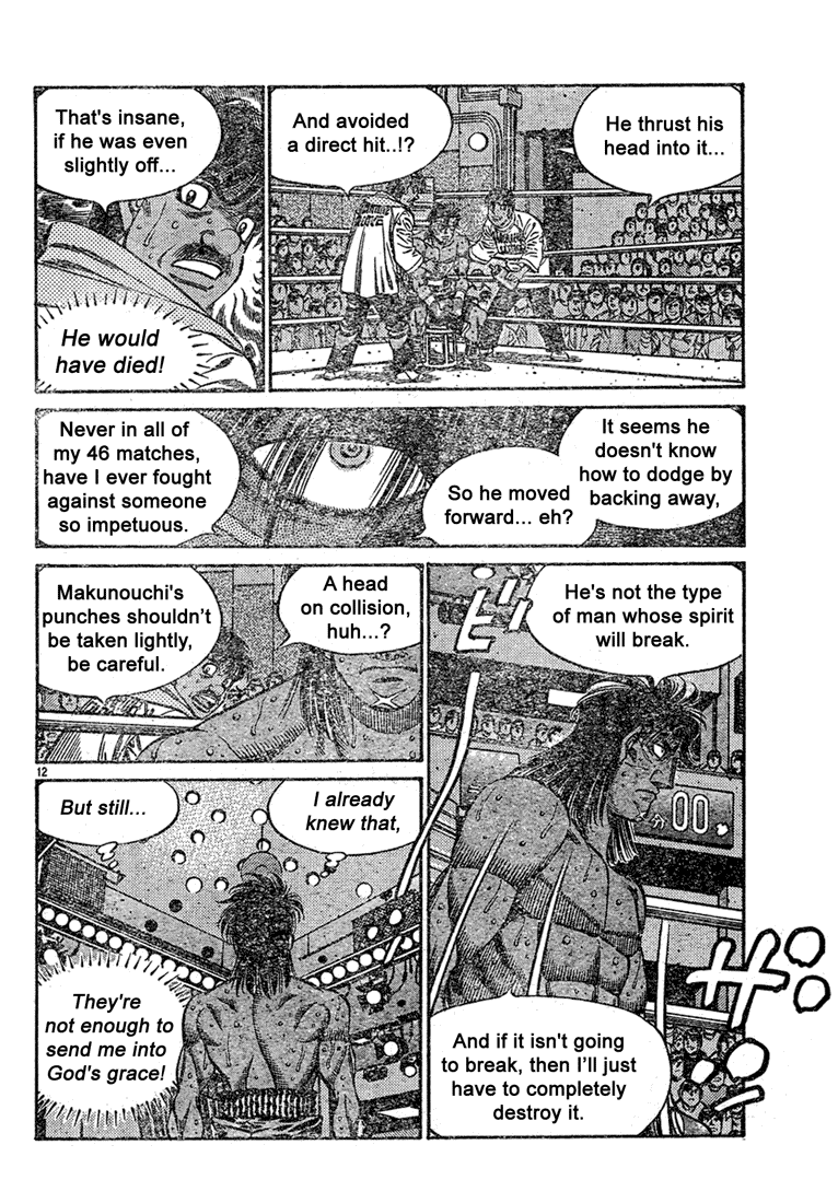Hajime no Ippo Chapter 732 - Page 12