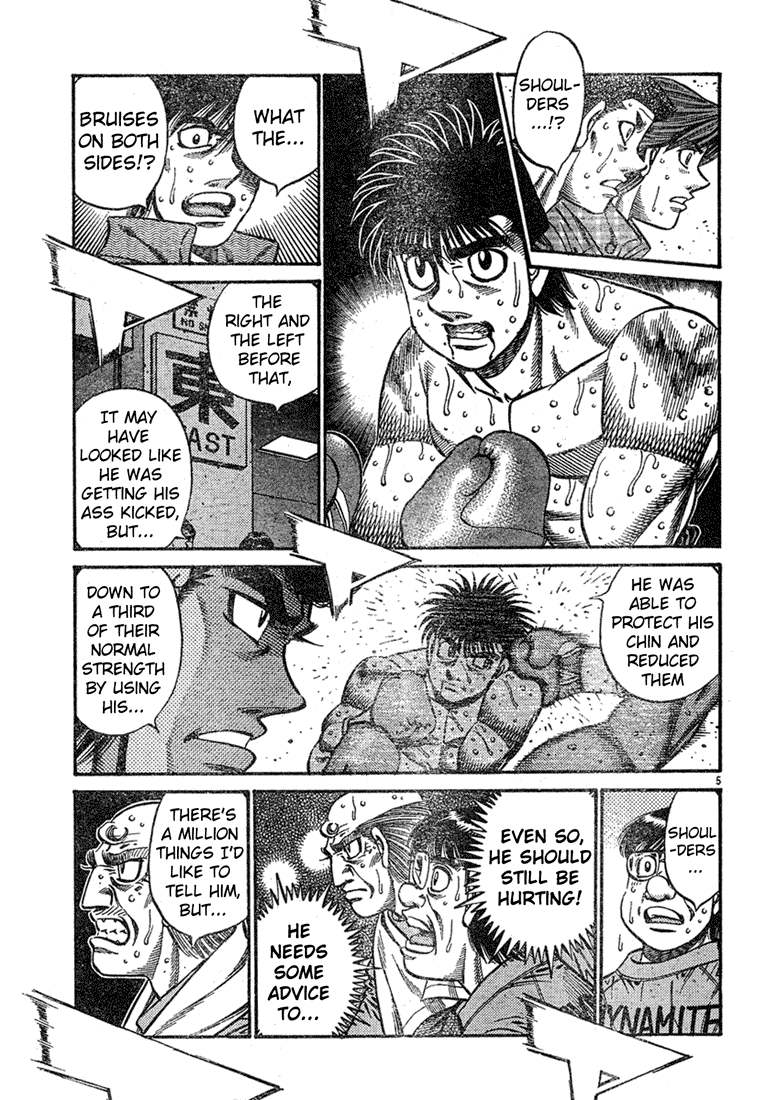 Hajime no Ippo Chapter 734 - Page 5