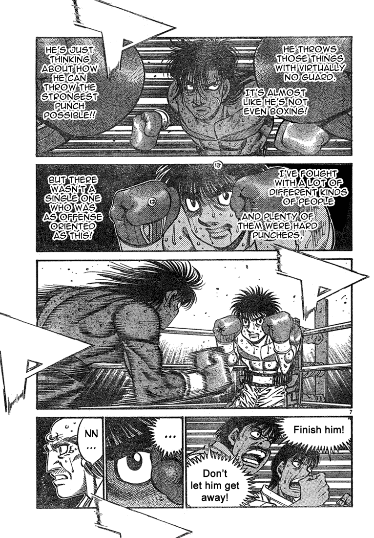 Hajime no Ippo Chapter 734 - Page 7