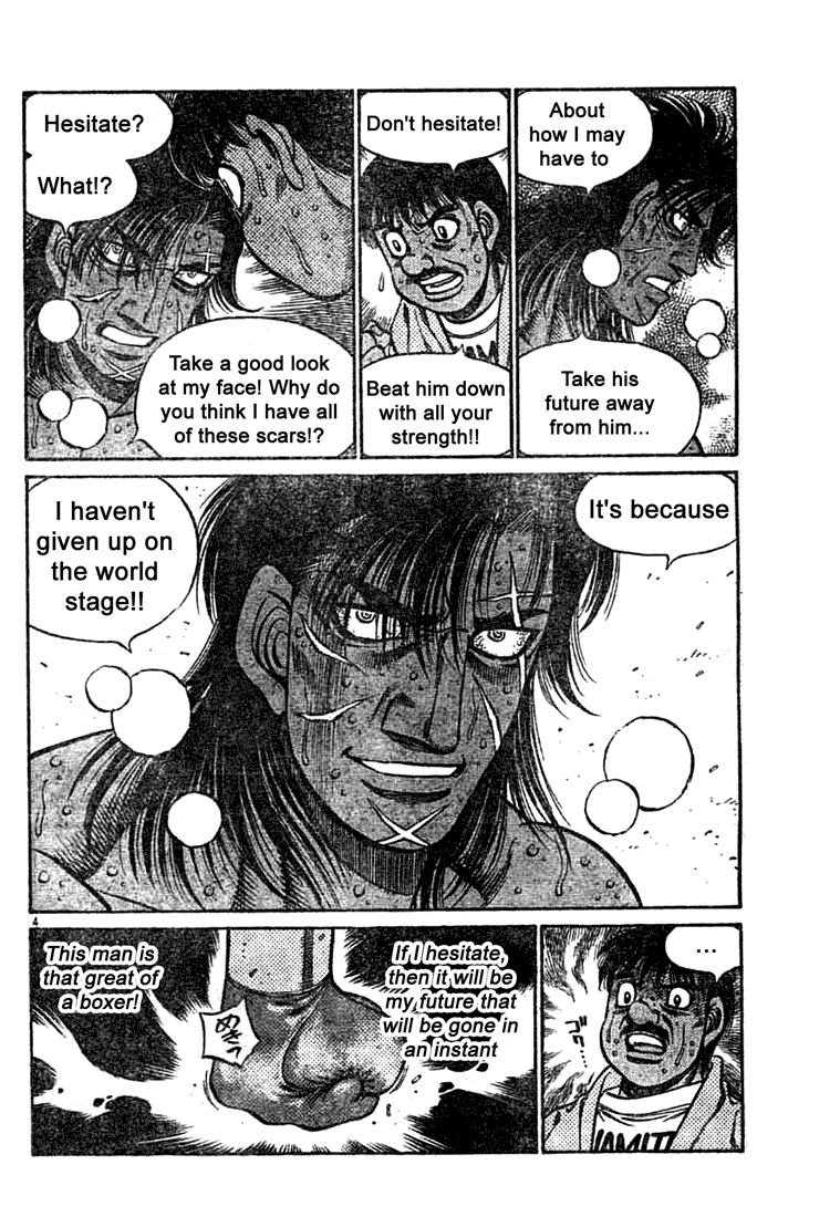 Hajime no Ippo Chapter 737 - Page 4