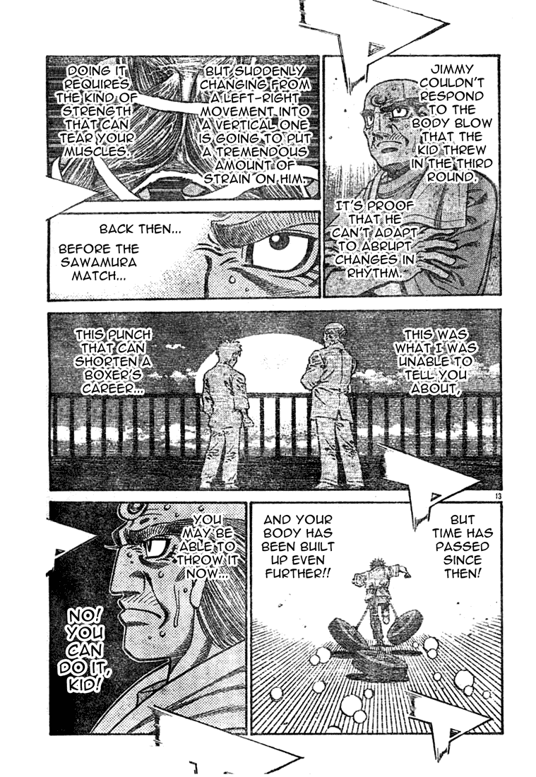 Hajime no Ippo Chapter 737 - Page 13