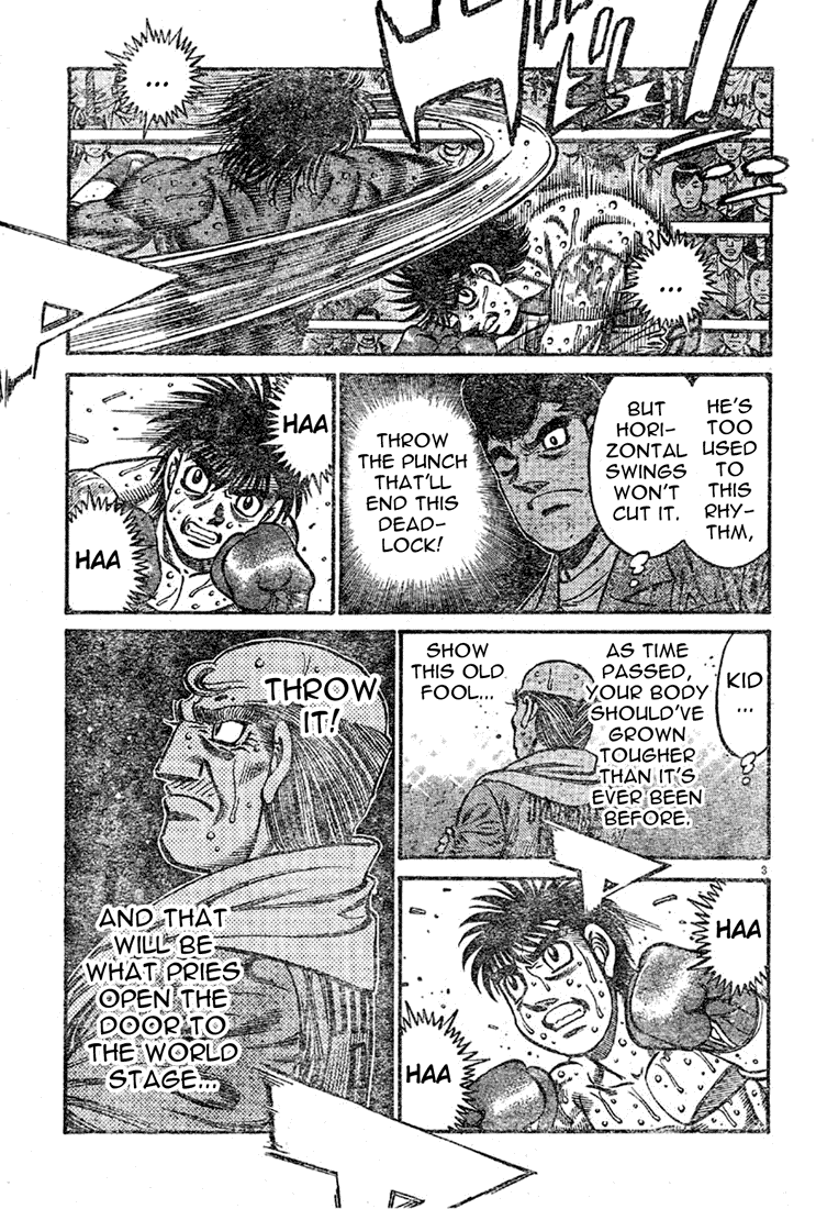 Hajime no Ippo Chapter 738 - Page 3
