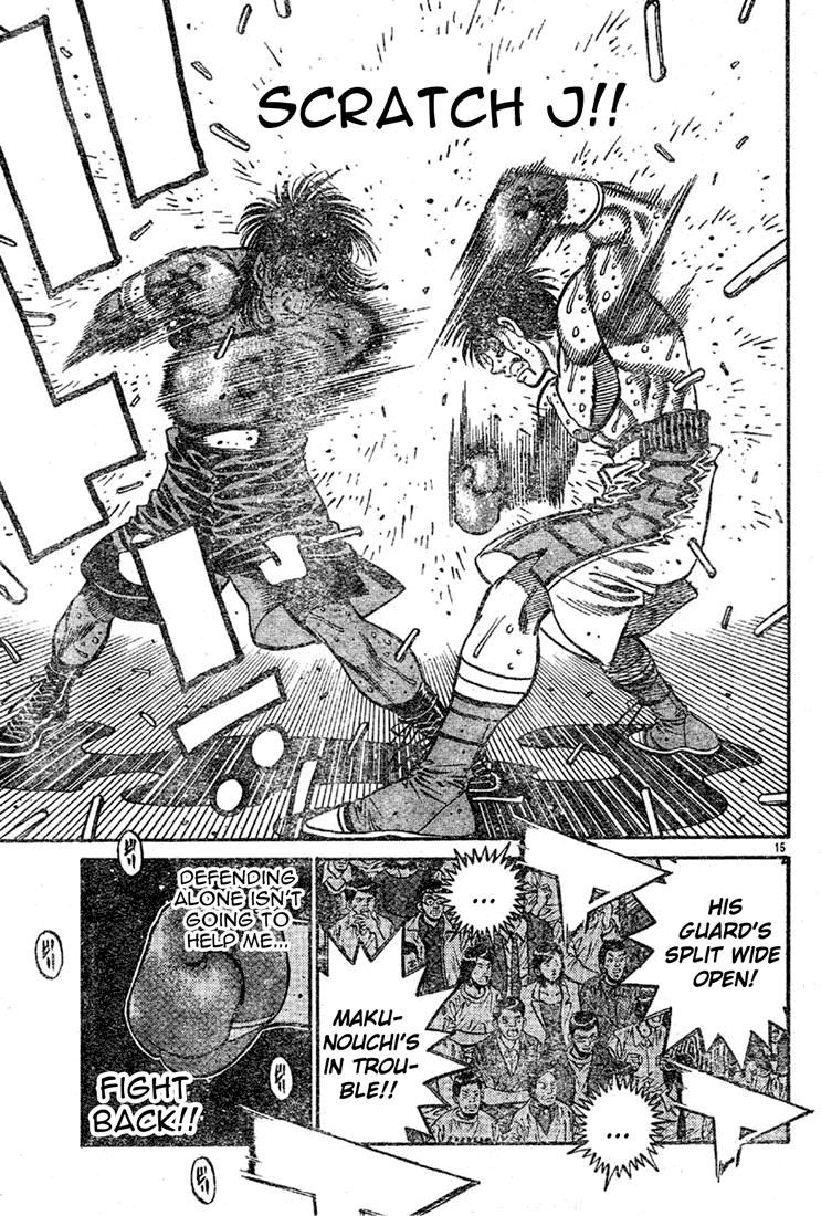 Hajime no Ippo Chapter 738 - Page 15