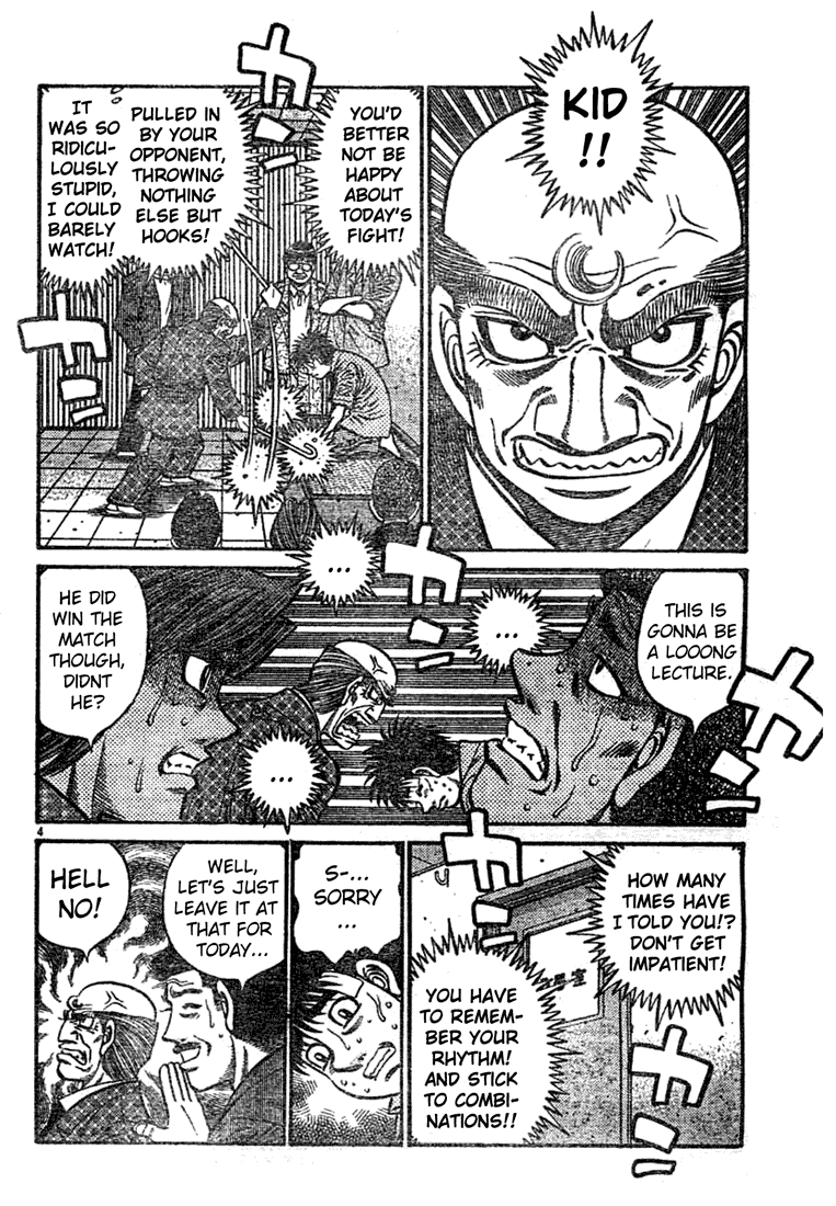 Hajime no Ippo Chapter 741 - Page 4