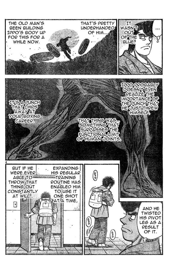 Hajime no Ippo Chapter 741 - Page 6