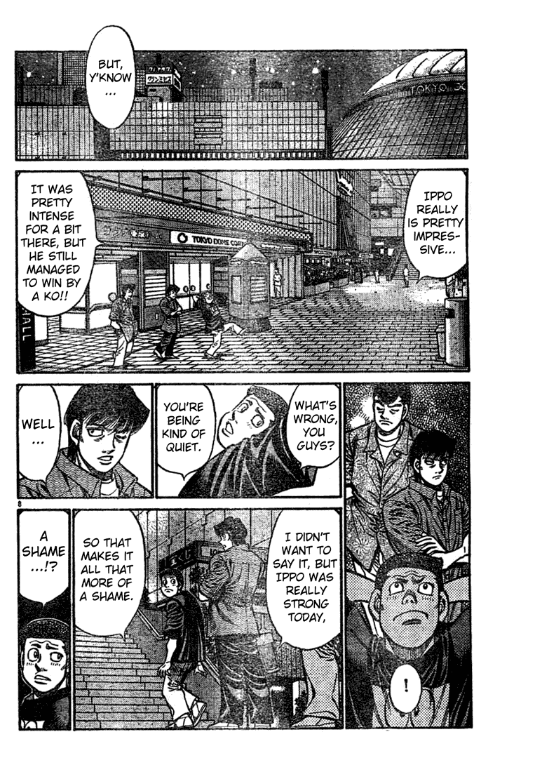 Hajime no Ippo Chapter 741 - Page 8