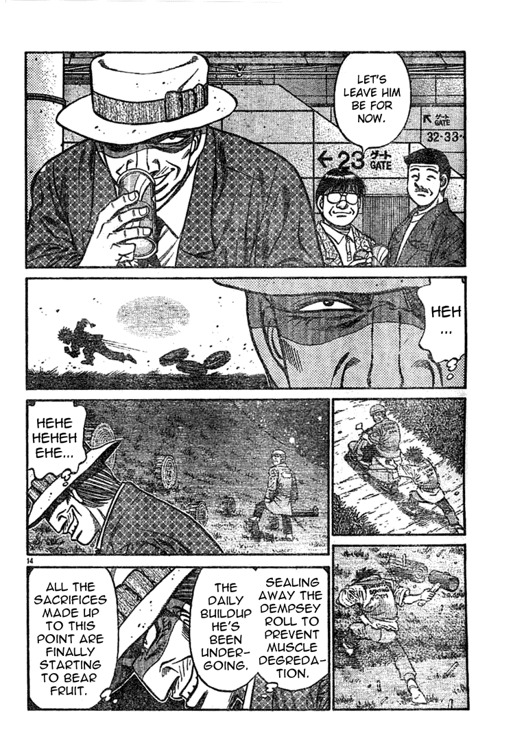 Hajime no Ippo Chapter 741 - Page 14