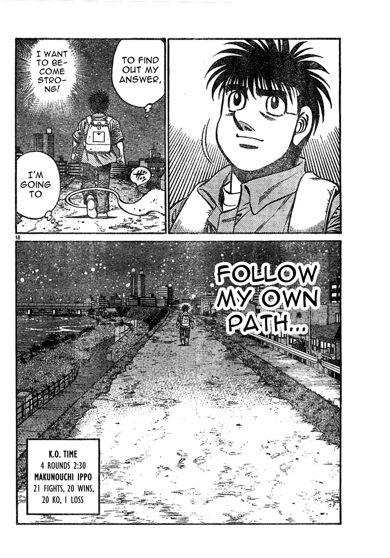 Hajime no Ippo Chapter 741 - Page 18