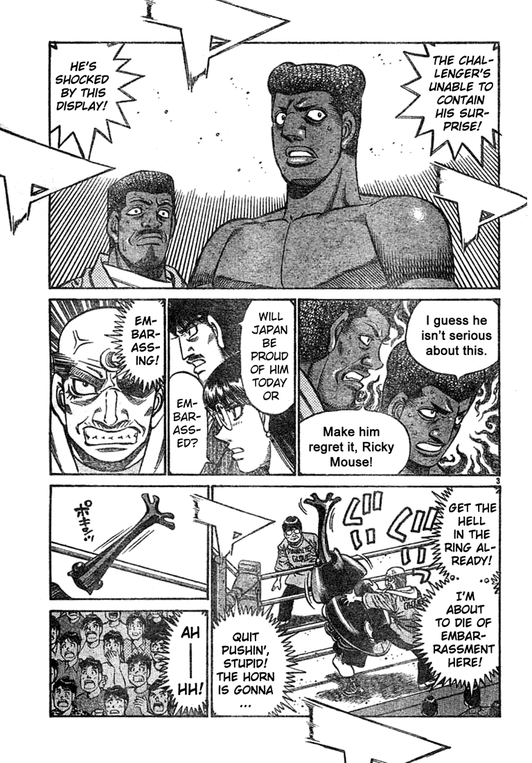 Hajime no Ippo Chapter 744 - Page 3