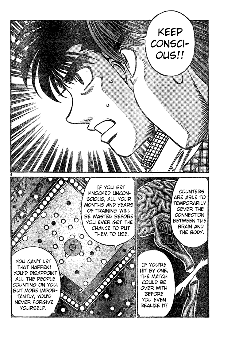 Hajime no Ippo Chapter 747 - Page 6