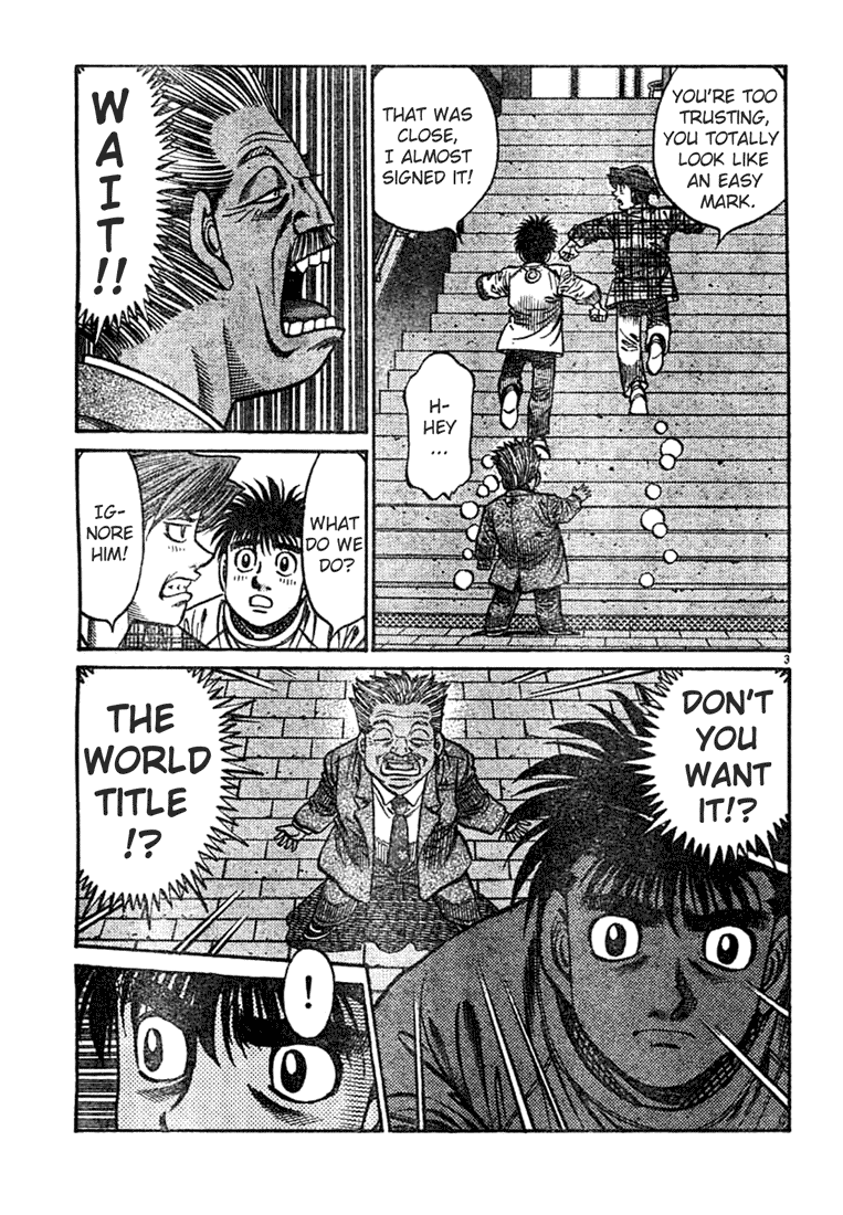 Hajime no Ippo Chapter 751 - Page 3