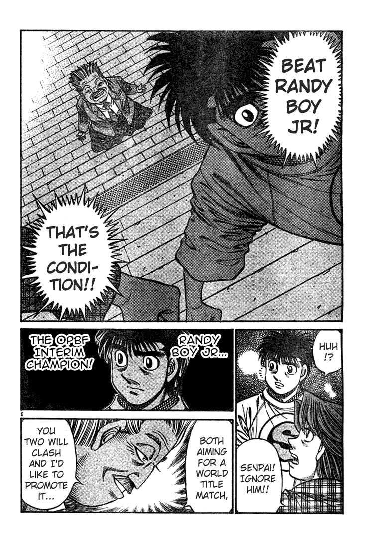 Hajime no Ippo Chapter 751 - Page 6