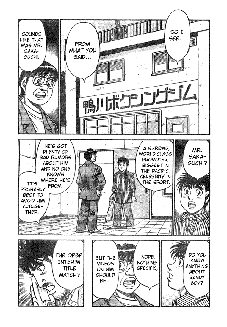 Hajime no Ippo Chapter 751 - Page 13