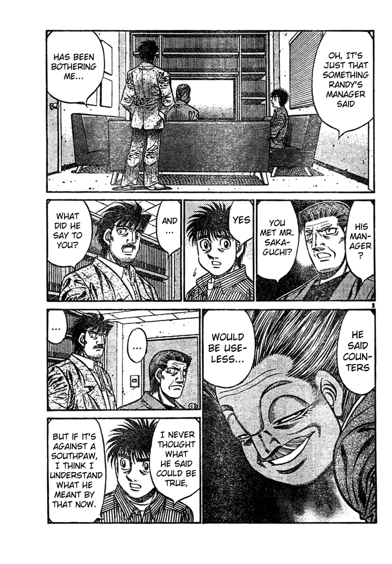 Hajime no Ippo Chapter 752 - Page 3