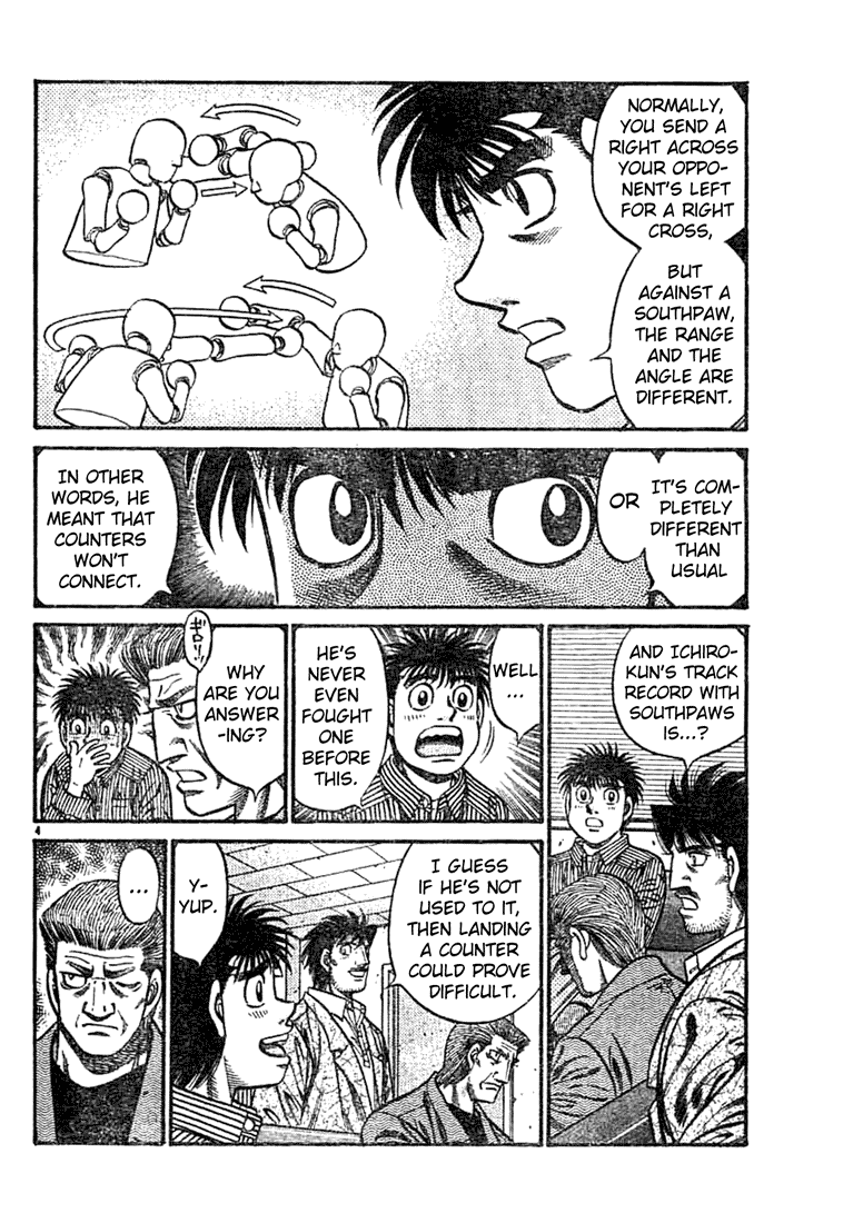 Hajime no Ippo Chapter 752 - Page 4