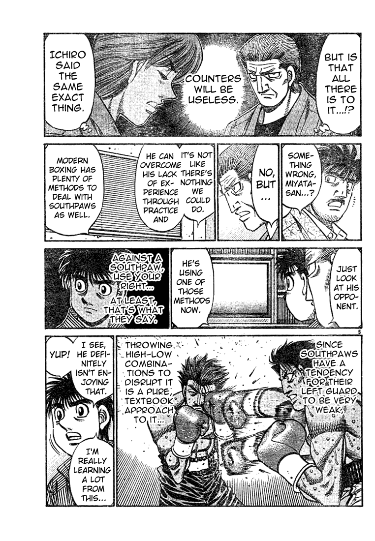 Hajime no Ippo Chapter 752 - Page 5