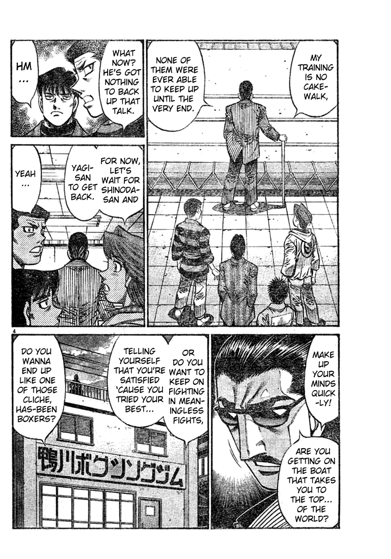 Hajime no Ippo Chapter 756 - Page 4