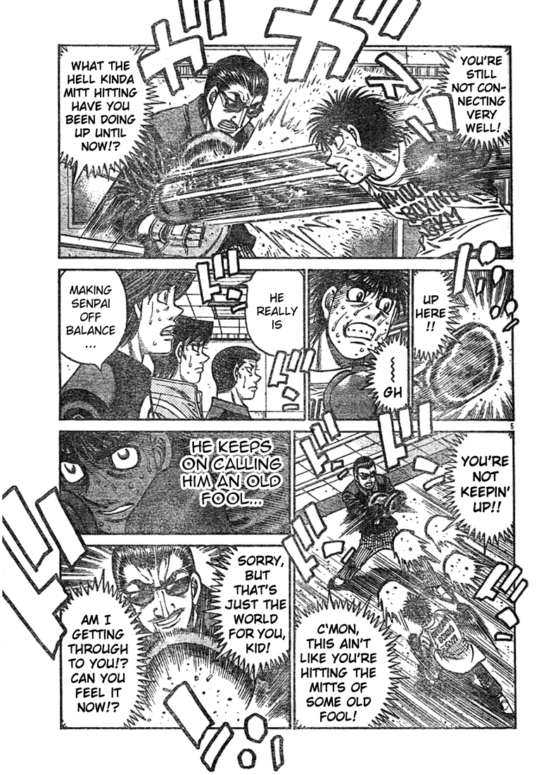 Hajime no Ippo Chapter 757 - Page 5