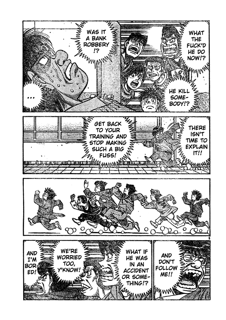 Hajime no Ippo Chapter 758 - Page 5