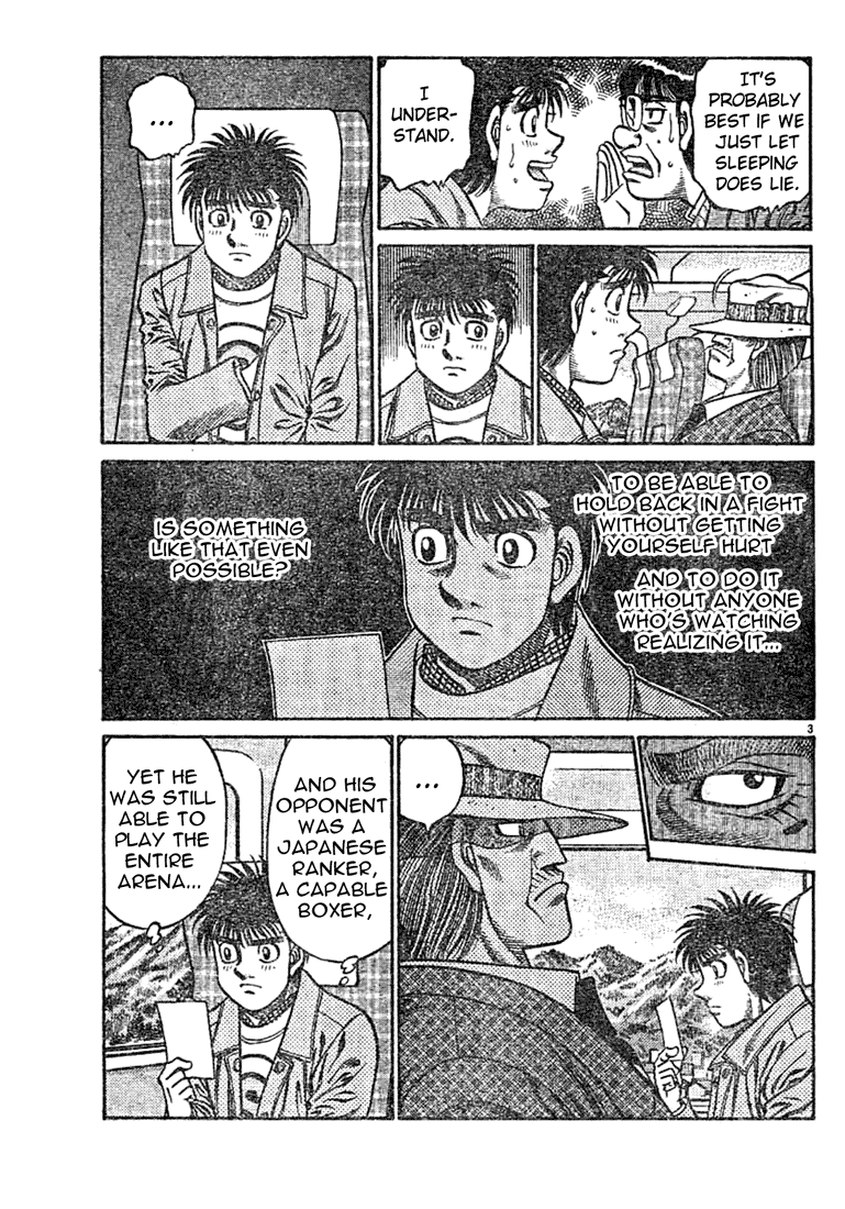 Hajime no Ippo Chapter 759 - Page 3