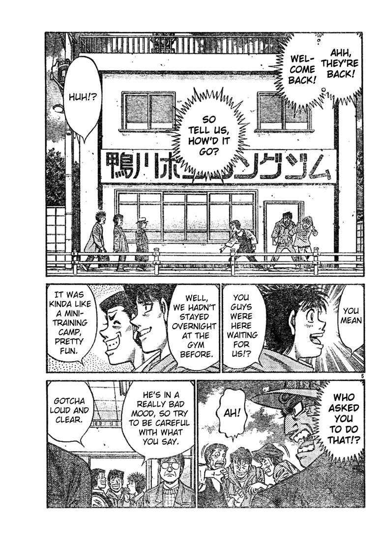 Hajime no Ippo Chapter 759 - Page 5