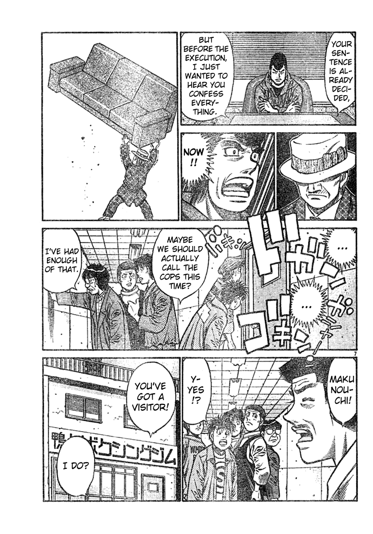 Hajime no Ippo Chapter 759 - Page 7