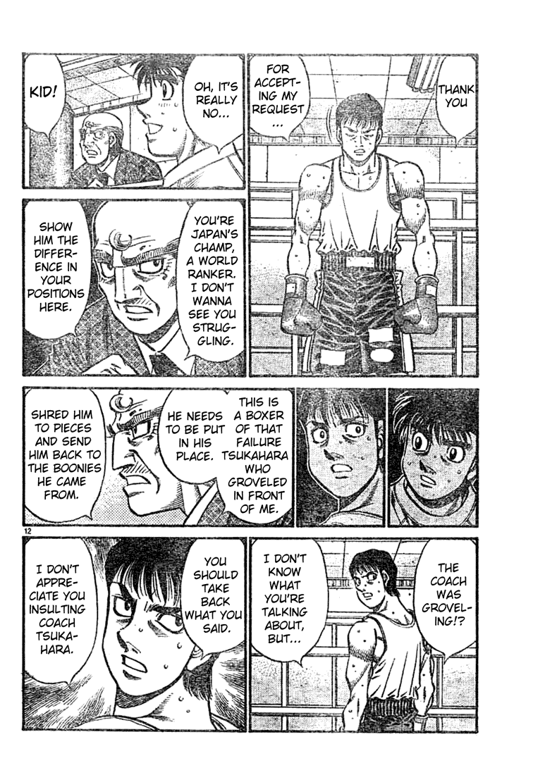 Hajime no Ippo Chapter 759 - Page 12