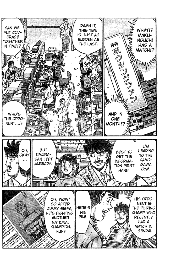Hajime no Ippo Chapter 767 - Page 8
