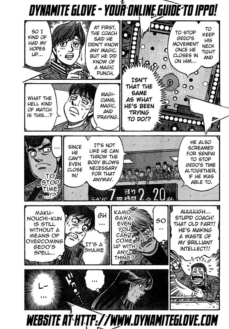 Hajime no Ippo Chapter 781 - Page 7