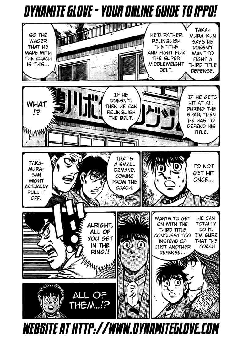 Hajime no Ippo Chapter 803 - Page 5