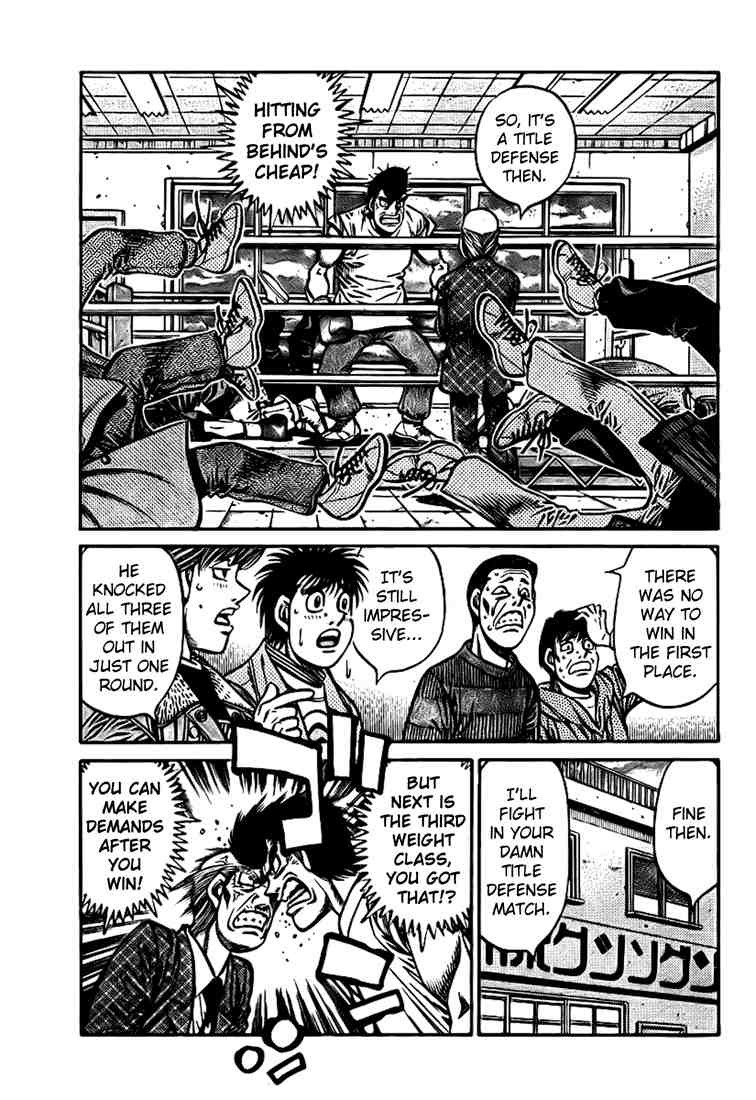 Hajime no Ippo Chapter 803 - Page 11