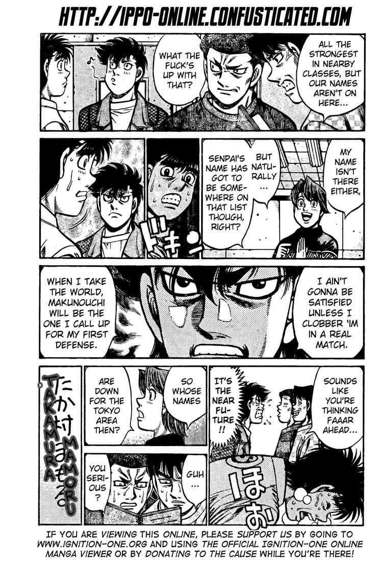 Hajime no Ippo Chapter 808 - Page 7