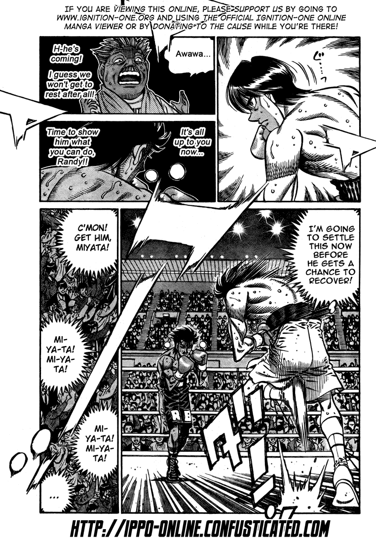 Hajime no Ippo Chapter 829 - Page 5