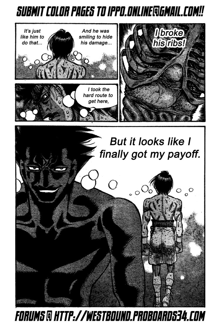 Hajime no Ippo Chapter 835 - Page 14