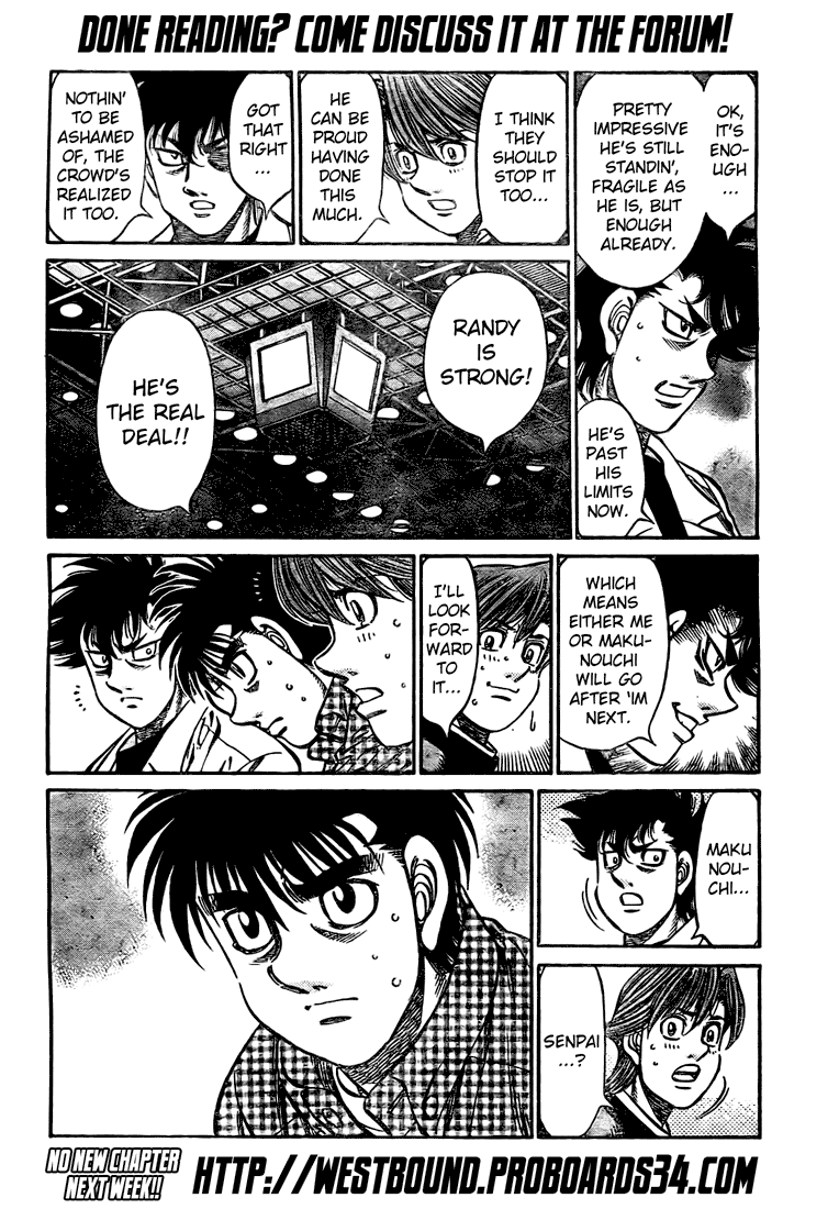 Hajime no Ippo Chapter 841 - Page 15