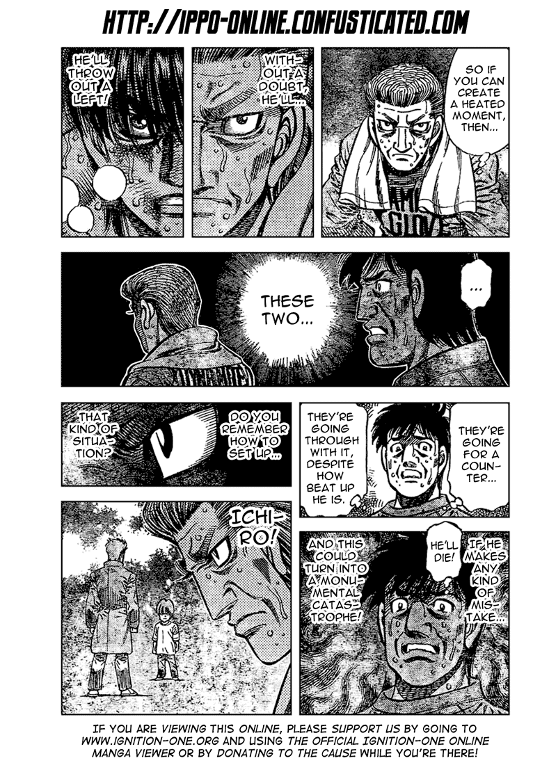 Hajime no Ippo Chapter 844 - Page 3