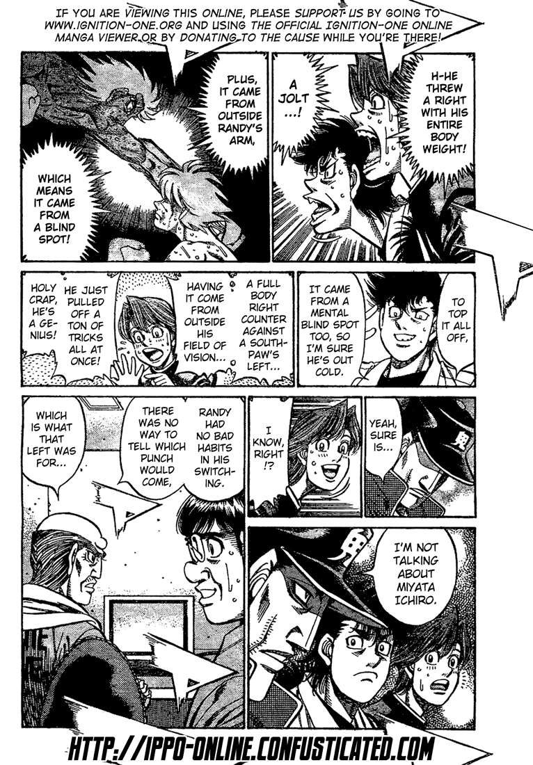 Hajime no Ippo Chapter 845 - Page 3