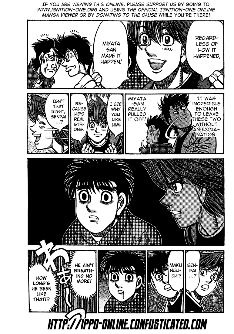 Hajime no Ippo Chapter 847 - Page 3