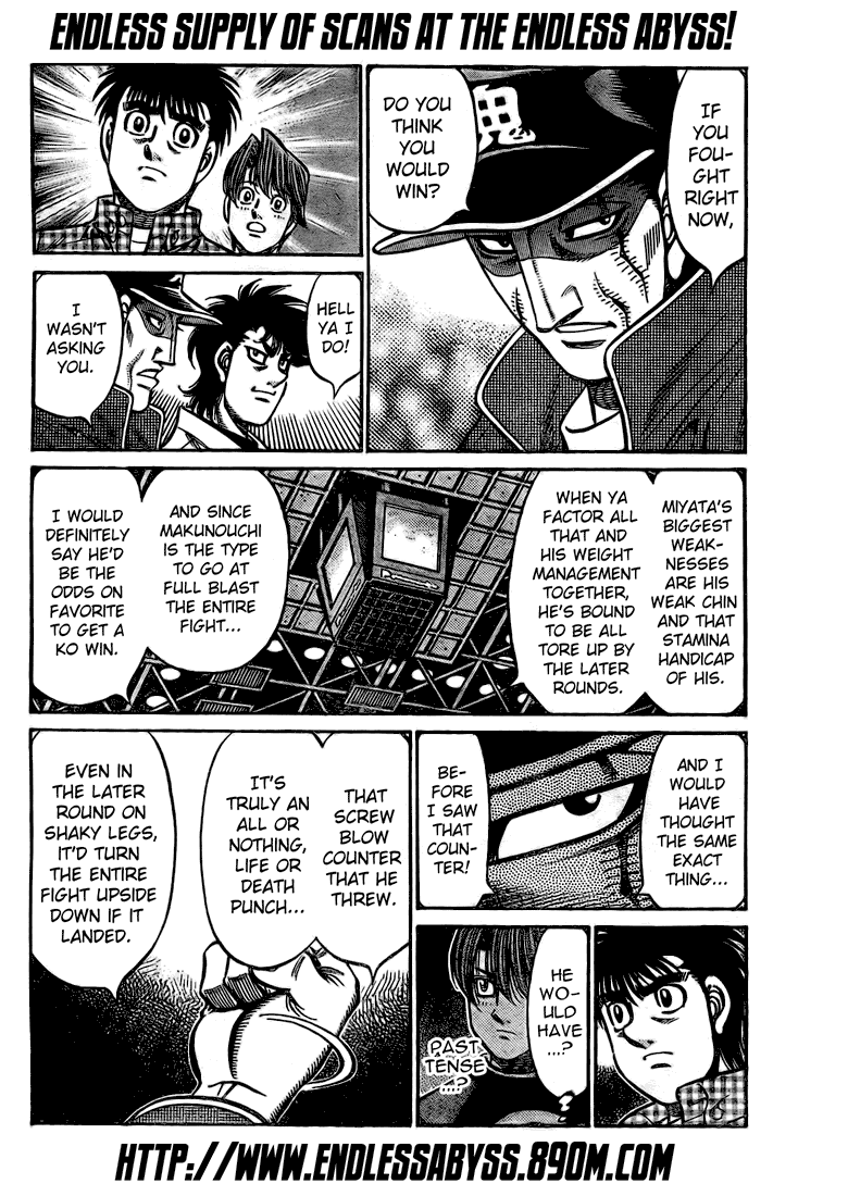 Hajime no Ippo Chapter 847 - Page 8