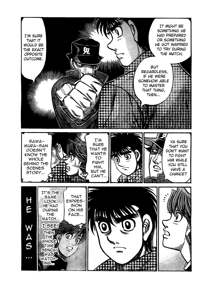 Hajime no Ippo Chapter 847 - Page 9