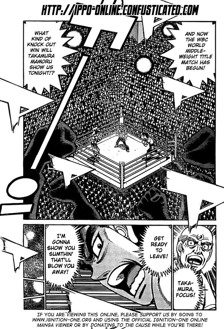 Hajime no Ippo Chapter 848 - Page 3