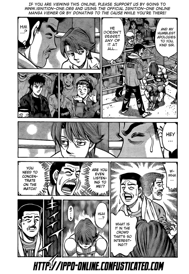 Hajime no Ippo Chapter 852 - Page 3