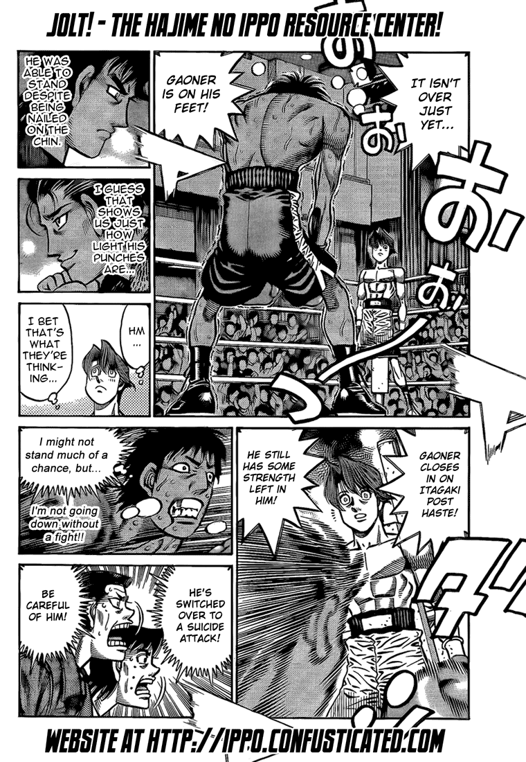 Hajime no Ippo Chapter 852 - Page 12