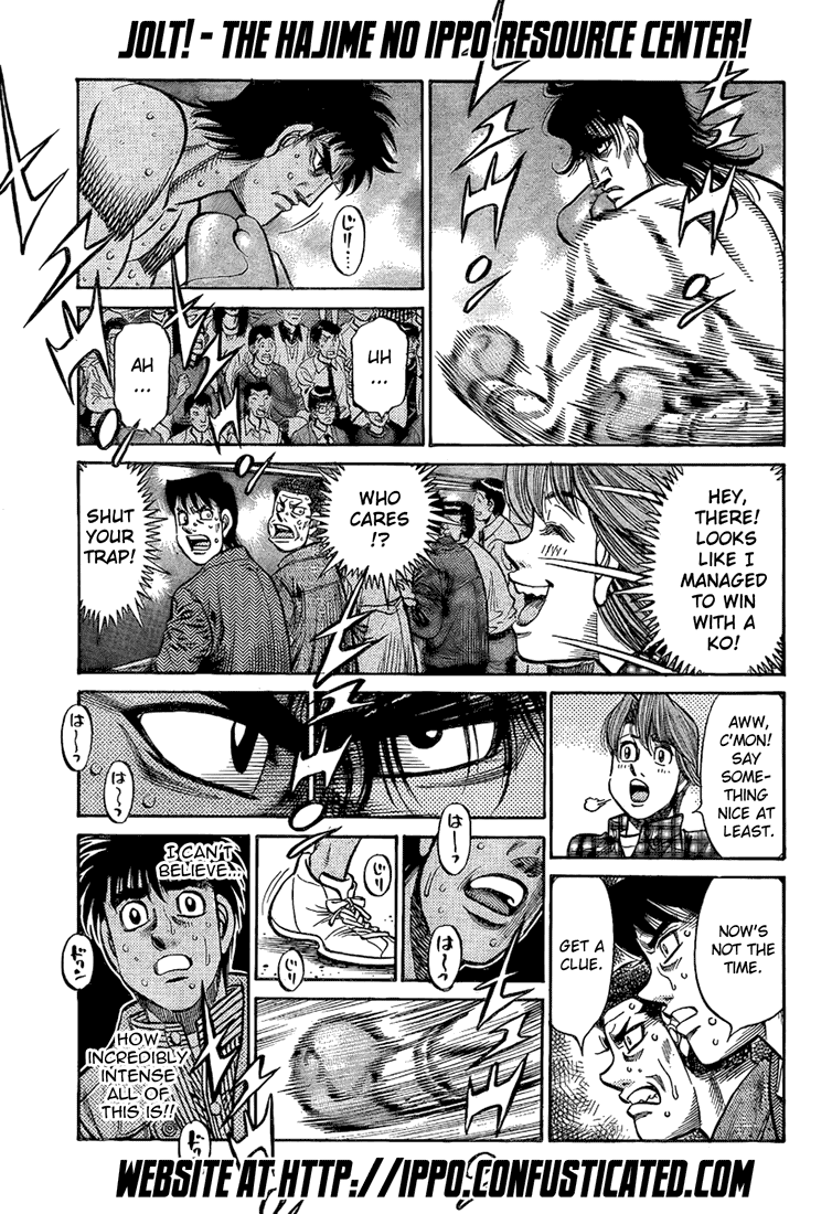 Hajime no Ippo Chapter 853 - Page 12