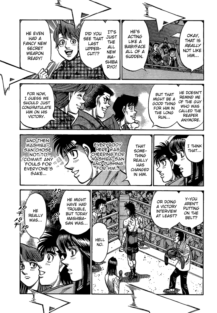 Hajime no Ippo Chapter 855 - Page 17