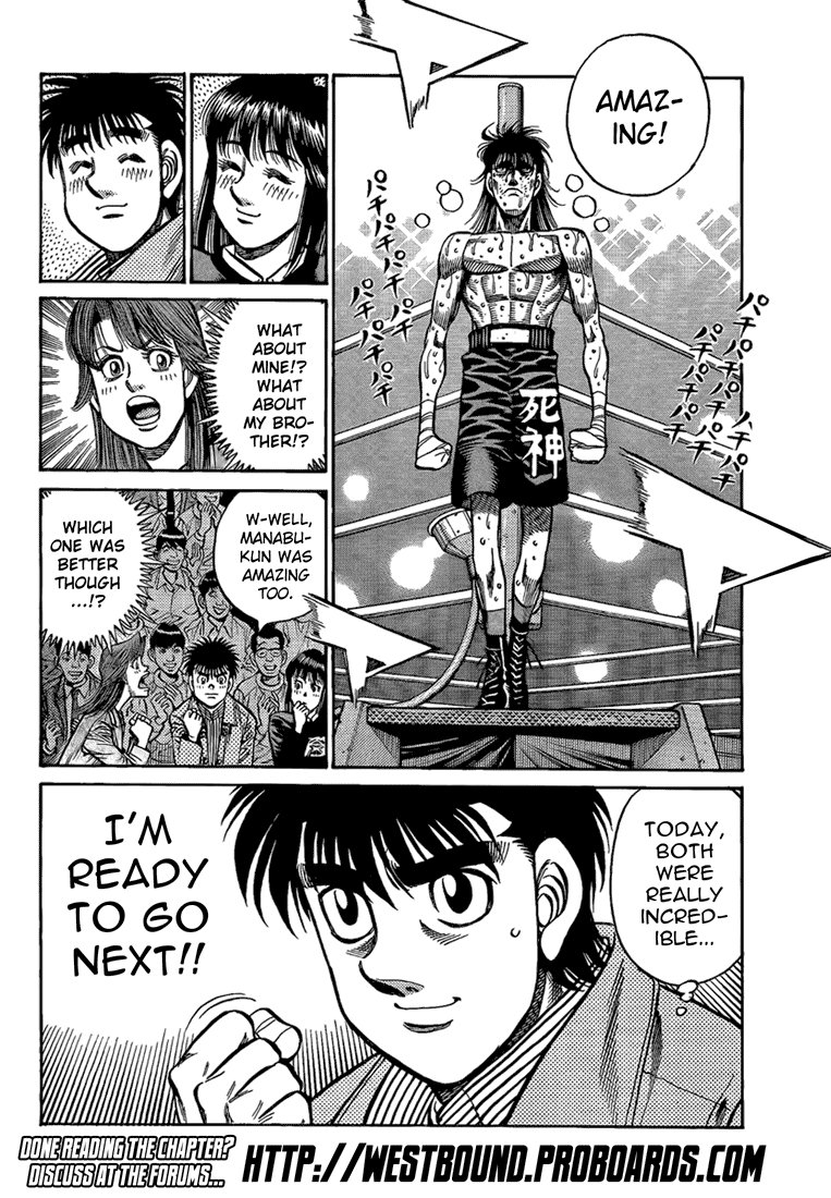 Hajime no Ippo Chapter 855 - Page 18