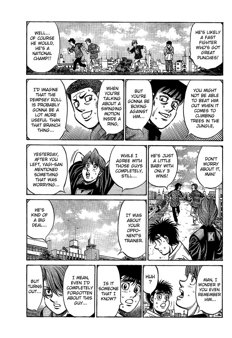 Hajime no Ippo Chapter 858 - Page 5