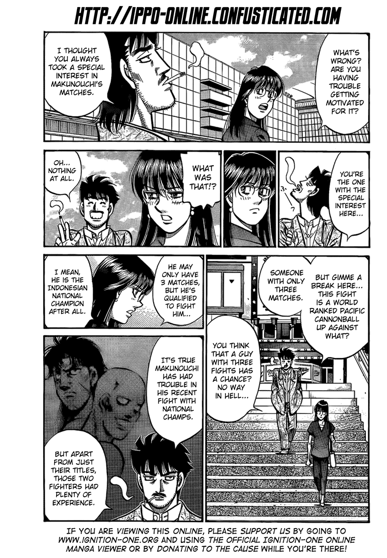 Hajime no Ippo Chapter 863 - Page 3