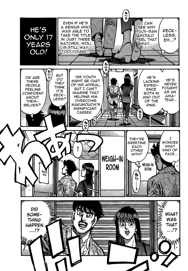 Hajime no Ippo Chapter 863 - Page 5