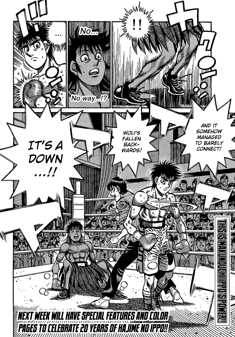 Hajime no Ippo Chapter 867 - Page 15